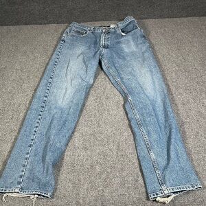 Vintage Nautica Jeans Men’s 36x32 Y2K 90s Baggy Skater Surf Denim Distressed